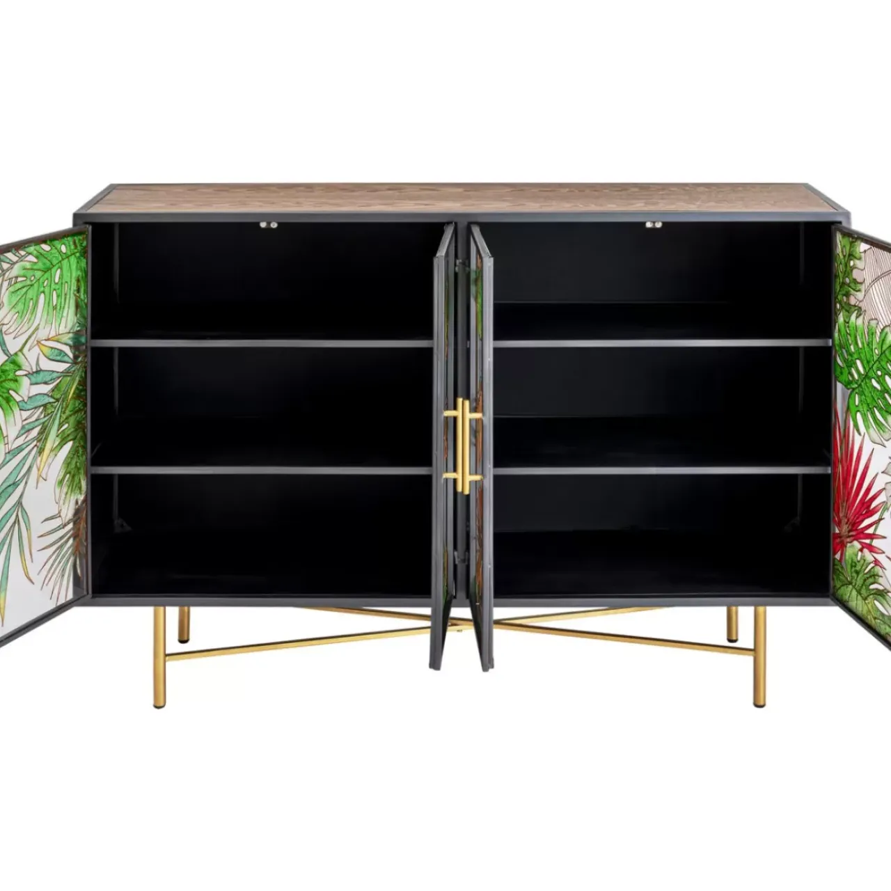 Kommoden & Sideboards|KARE Design Sideboard Jungle 135X95Cm