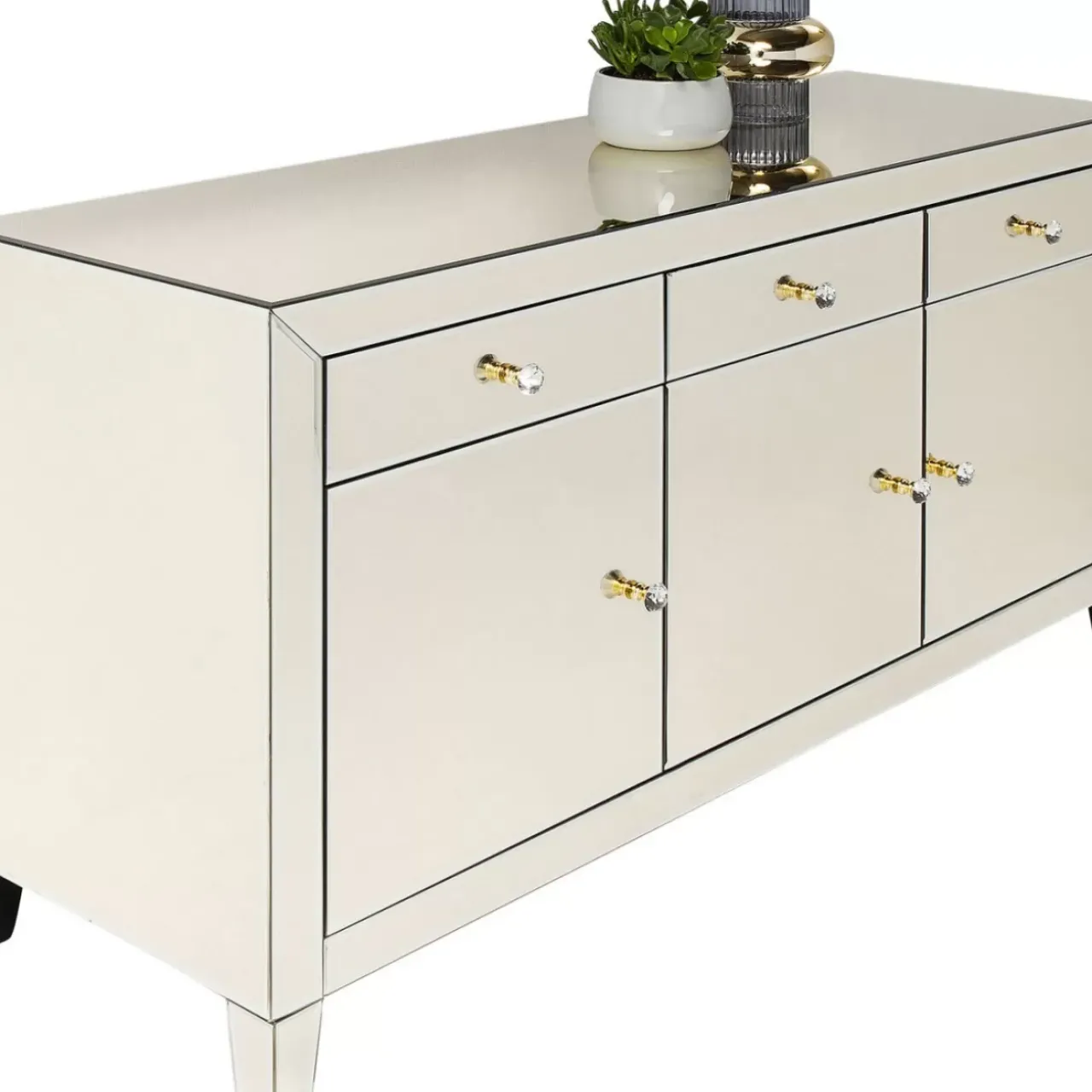 Kommoden & Sideboards|KARE Design Sideboard Luxury Champagne
