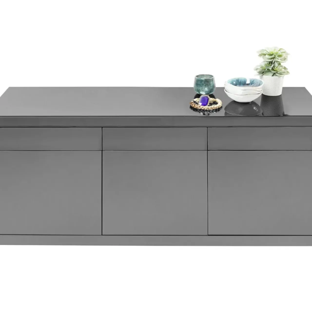 Kommoden & Sideboards|KARE Design Sideboard Luxury Push Grau