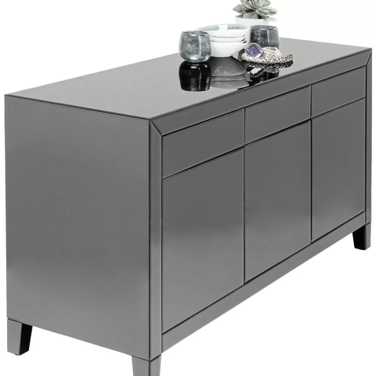 Kommoden & Sideboards|KARE Design Sideboard Luxury Push Grau