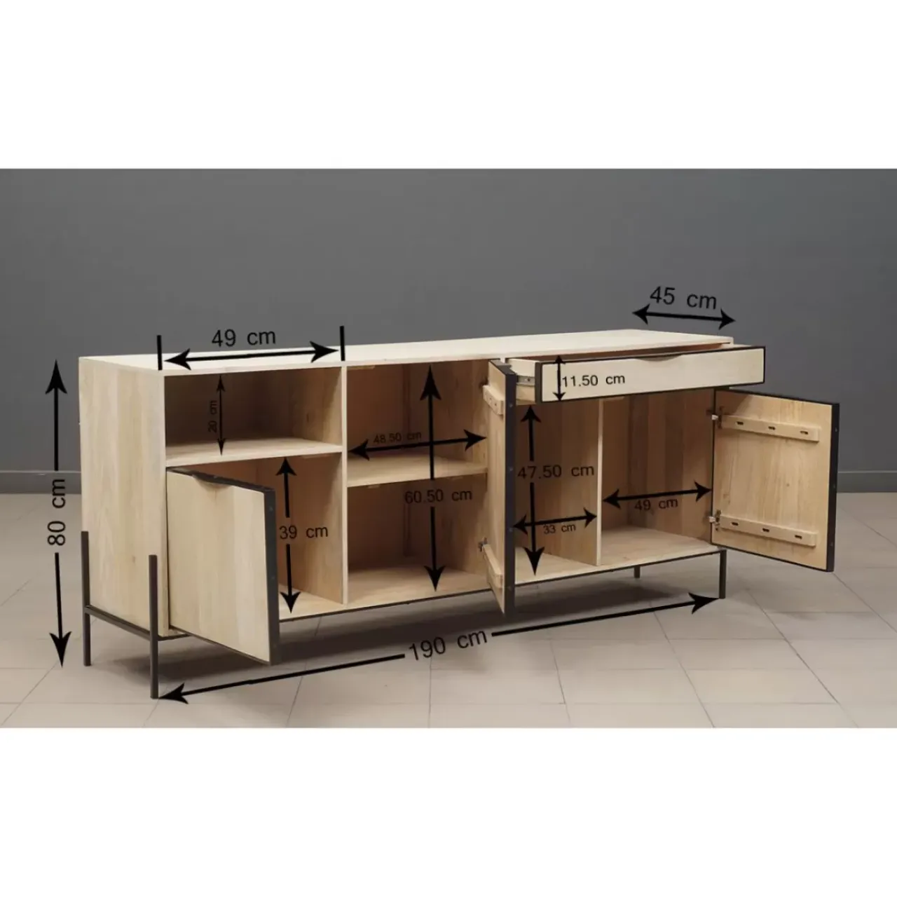 Kommoden & Sideboards|KARE Design Sideboard Modena