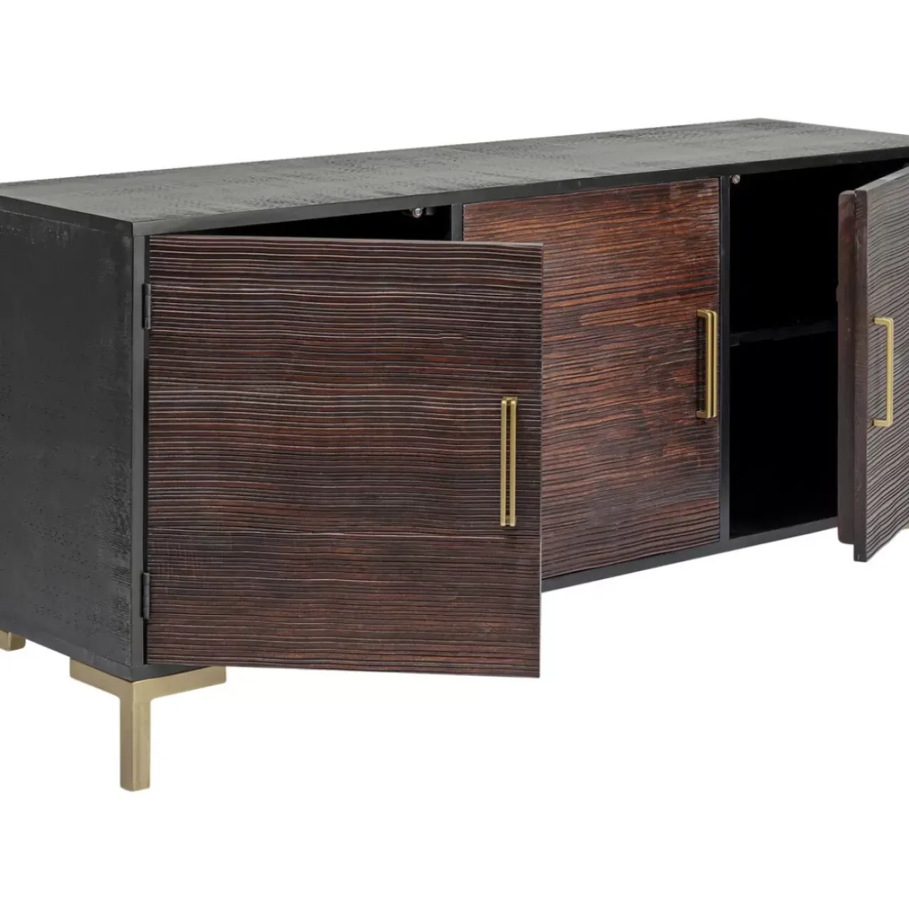 Kommoden & Sideboards|KARE Design Sideboard Olbia Dunkel 160X77Cm