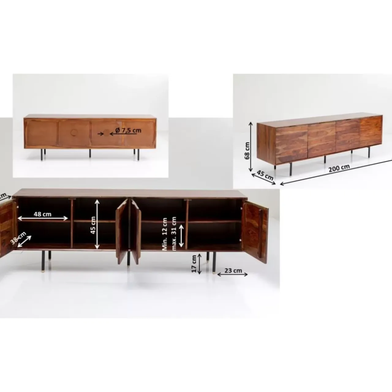 Kommoden & Sideboards|KARE Design Sideboard Ravello 200