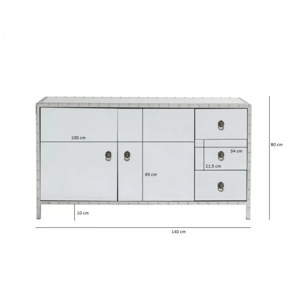 Kommoden & Sideboards|KARE Design Sideboard Rivet