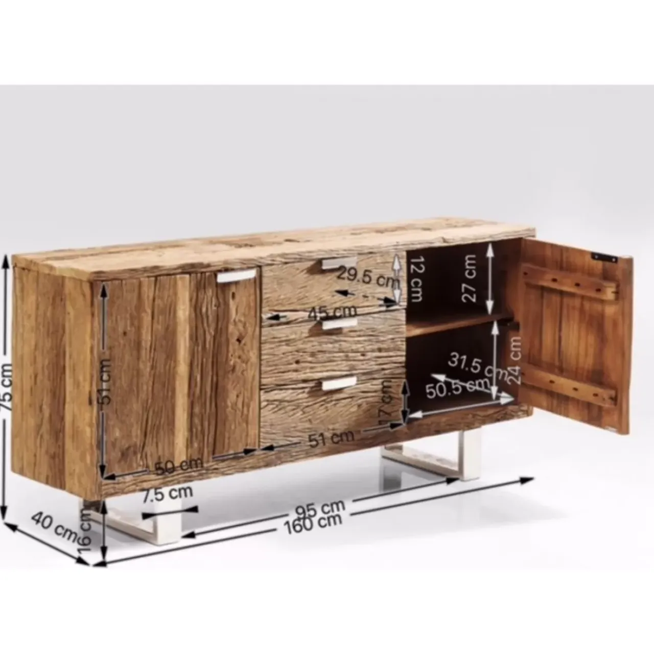 Kommoden & Sideboards|KARE Design Sideboard Rustico