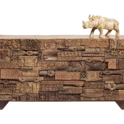 Kommoden & Sideboards|KARE Design Sideboard Shanti Surprise Puzzle Nature