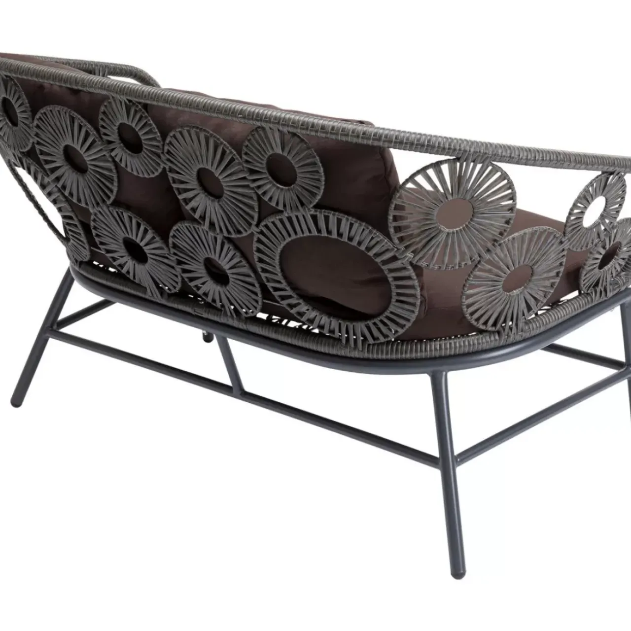 Outdoormöbel|KARE Design Sofa Ibiza Braun