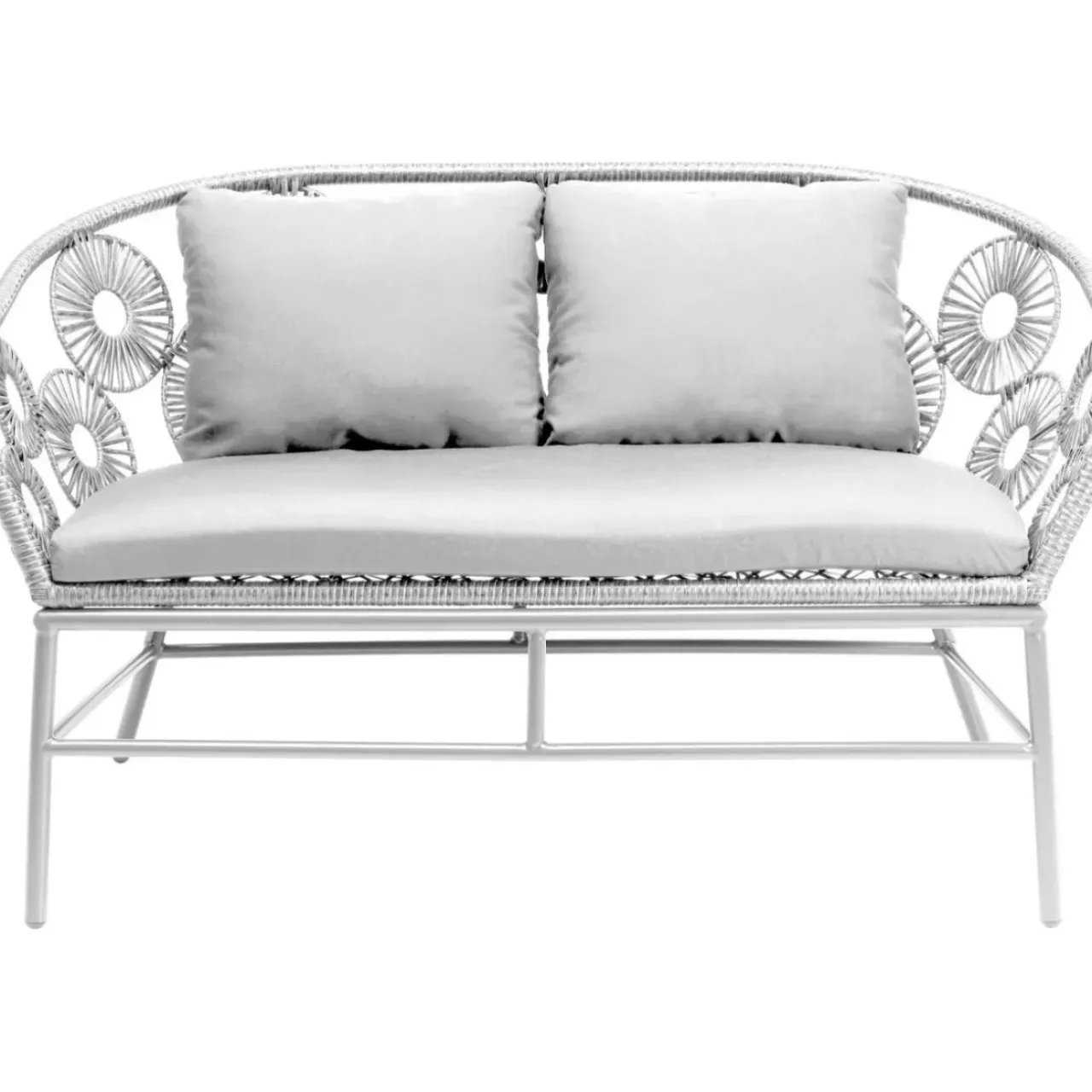 Outdoormöbel|KARE Design Sofa Ibiza Weiss