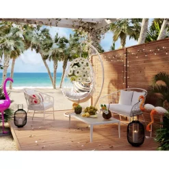 Outdoormöbel|KARE Design Sofa Ibiza Weiss