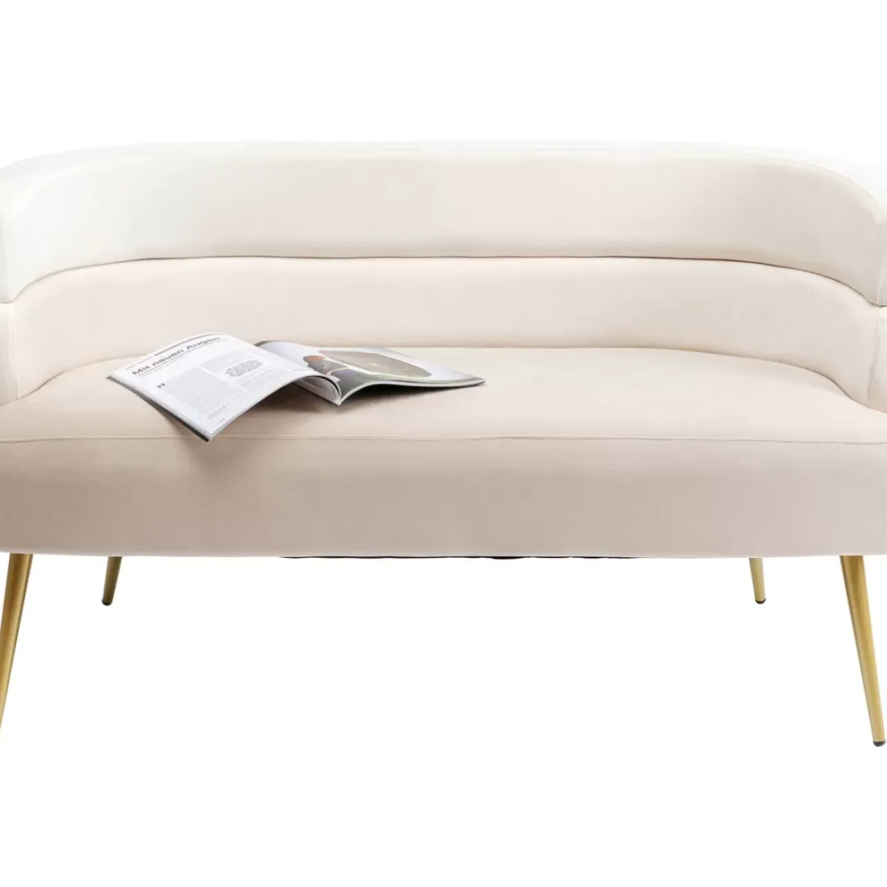 Sofas & Couches|KARE Design Sofa Sandwich 2-Sitzer Creme 125Cm