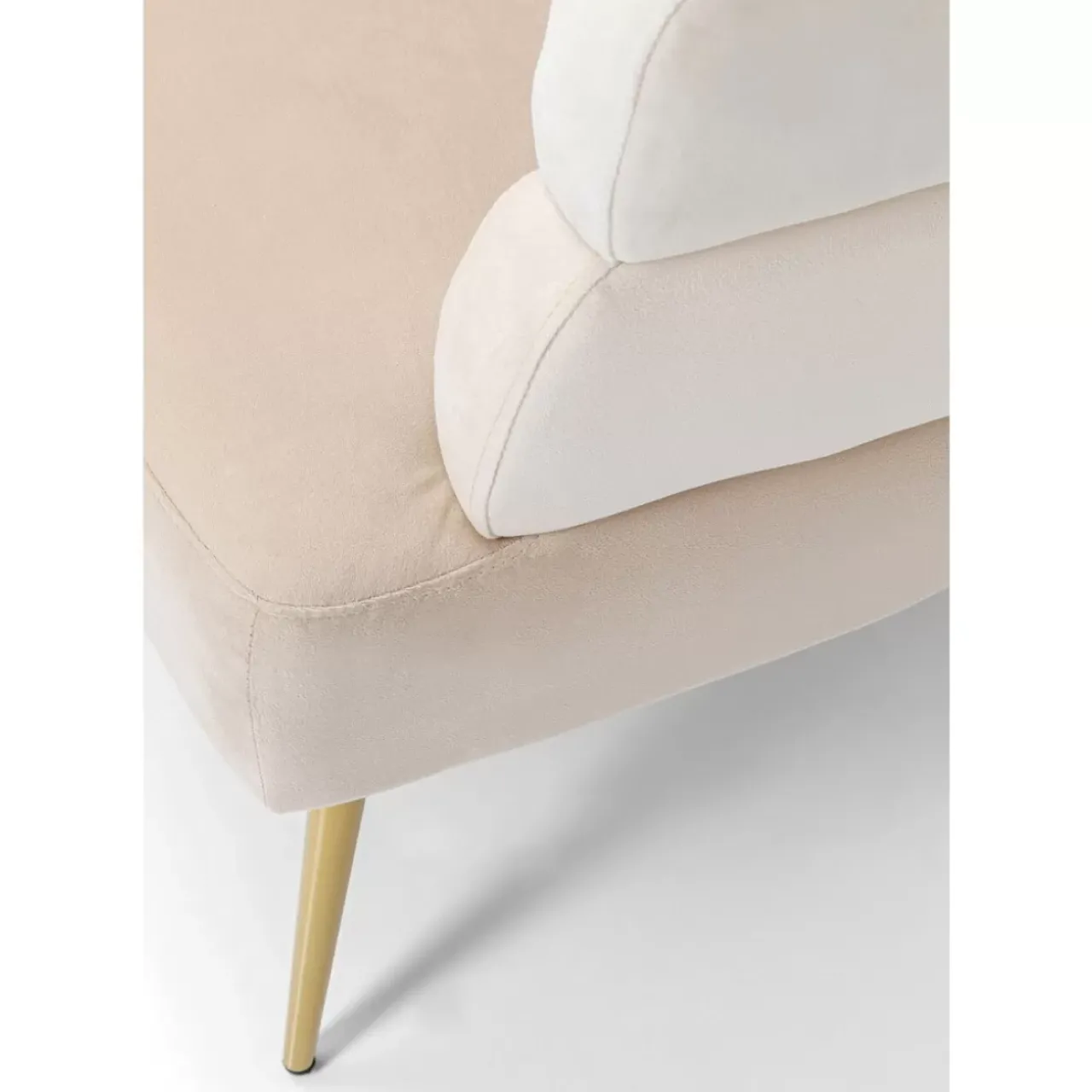 Sofas & Couches|KARE Design Sofa Sandwich 2-Sitzer Creme 125Cm