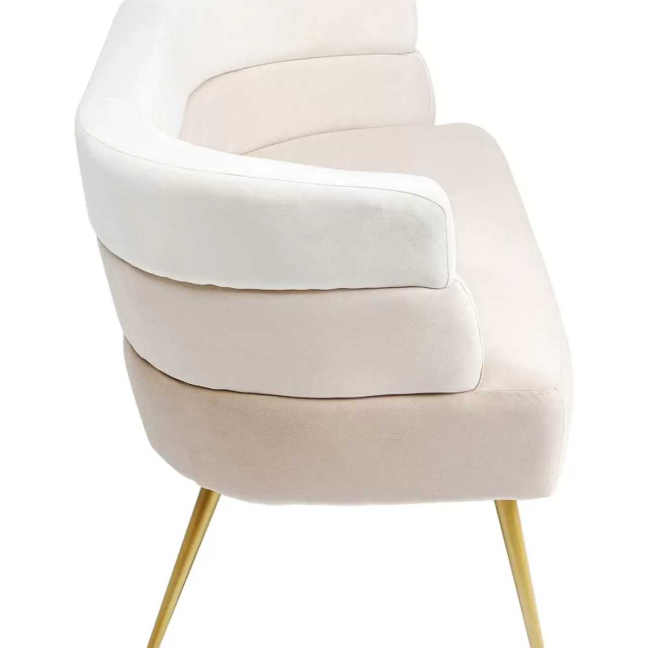 Sofas & Couches|KARE Design Sofa Sandwich 2-Sitzer Creme 125Cm