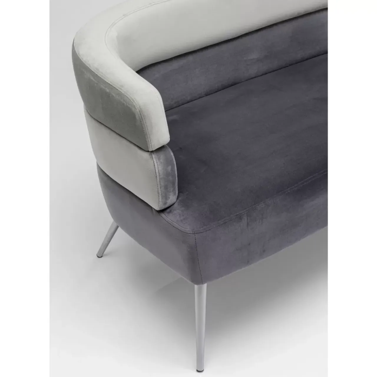 Sofas & Couches|KARE Design Sofa Sandwich 2-Sitzer Grau
