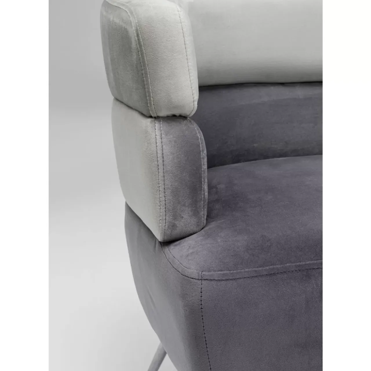 Sofas & Couches|KARE Design Sofa Sandwich 2-Sitzer Grau