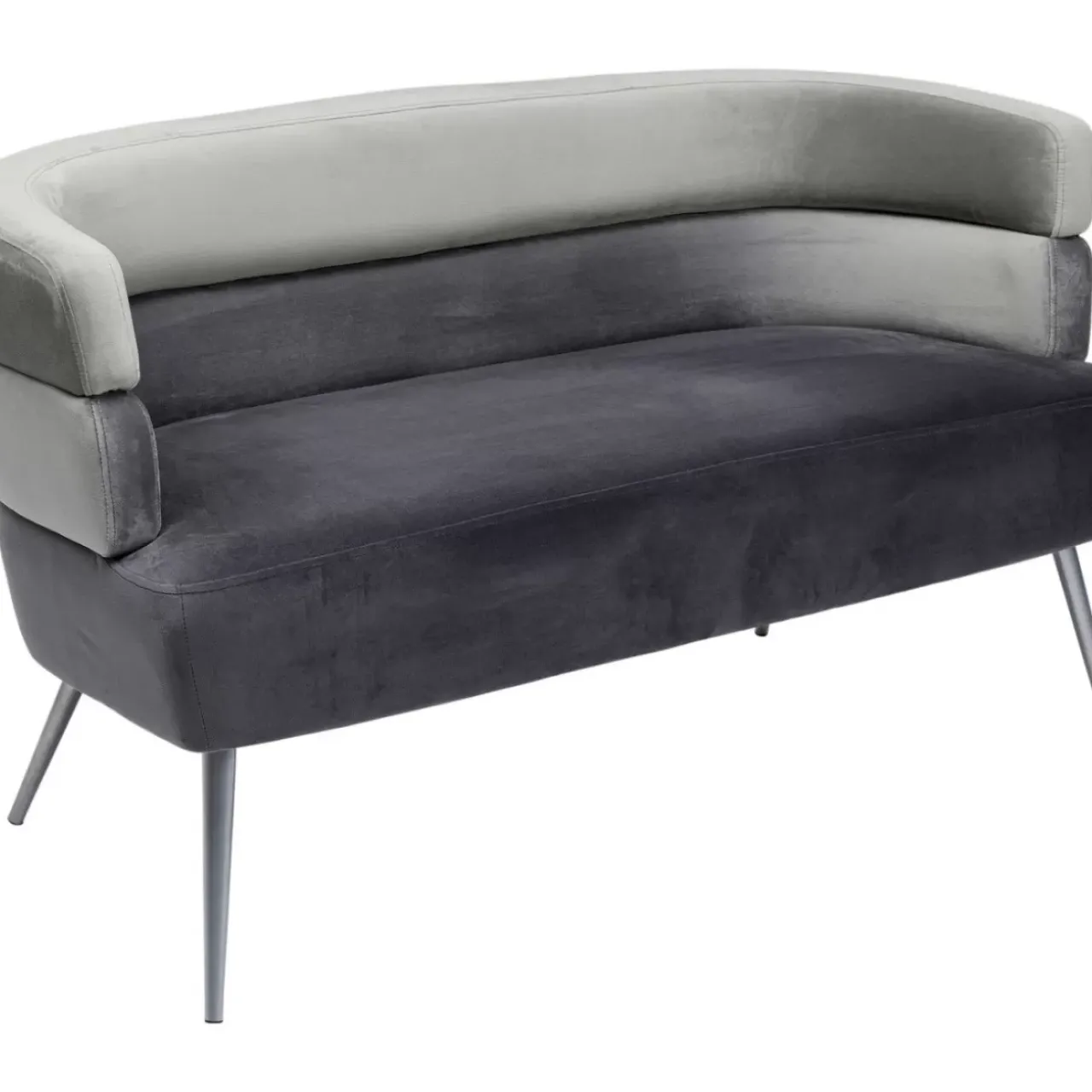 Sofas & Couches|KARE Design Sofa Sandwich 2-Sitzer Grau