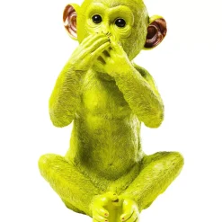 Deko & Geschenkartikel|KARE Design Spardose Monkey Iwazaru Grun