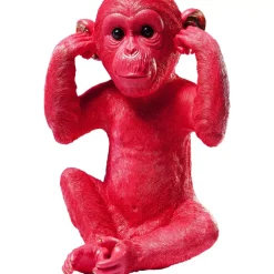 Deko & Geschenkartikel|KARE Design Spardose Monkey Kikazaru Rot