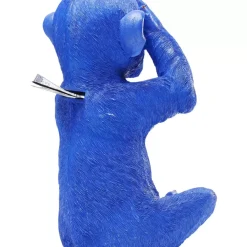 Deko & Geschenkartikel|KARE Design Spardose Monkey Mizaru Blau
