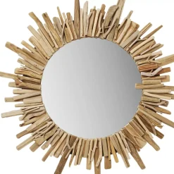 Spiegel|KARE Design Spiegel Legno O82Cm