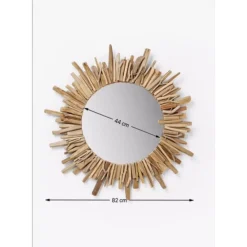 Spiegel|KARE Design Spiegel Legno O82Cm