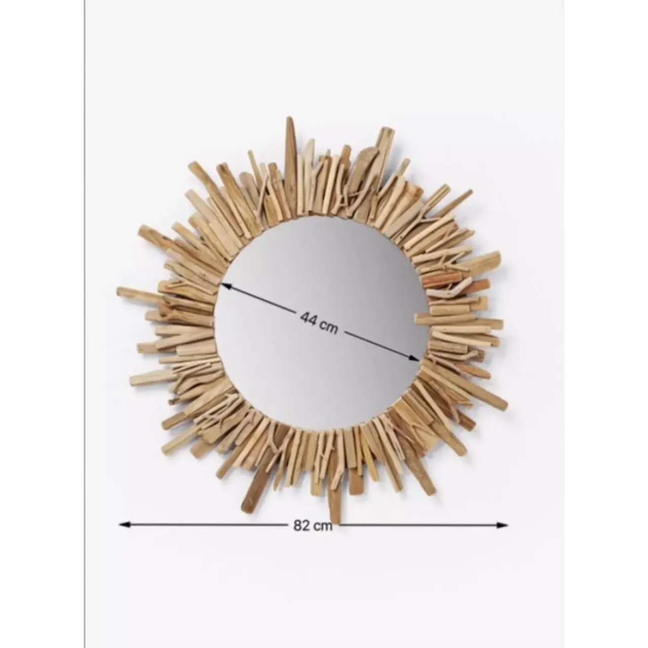 Spiegel|KARE Design Spiegel Legno O82Cm