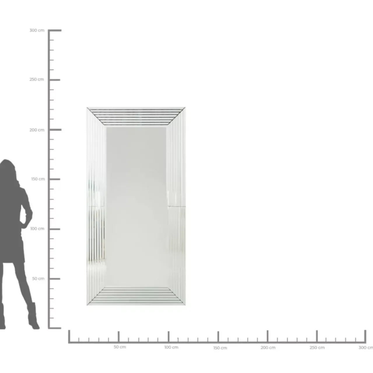 Spiegel|KARE Design Spiegel Linea 100X200Cm