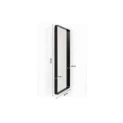 Spiegel|KARE Design Spiegel Ombra Soft Schwarz 120X60Cm