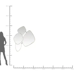 Spiegel|KARE Design Spiegel Shapes 130X110Cm