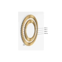 Spiegel|KARE Design Spiegel Solare Gold O132Cm