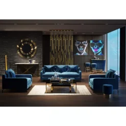 Spiegel|KARE Design Spiegel Solare Gold O132Cm