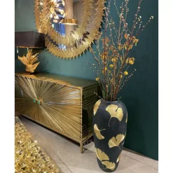 Spiegel|KARE Design Spiegel Solare Gold O132Cm