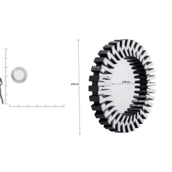 Spiegel|KARE Design Spiegel Sprocket O92Cm