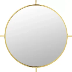 Spiegel|KARE Design Spiegel Stanford Frame Gold O90Cm