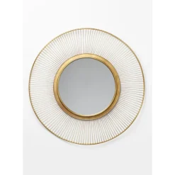 Spiegel|KARE Design Spiegel Sun Storm Gold O93Cm