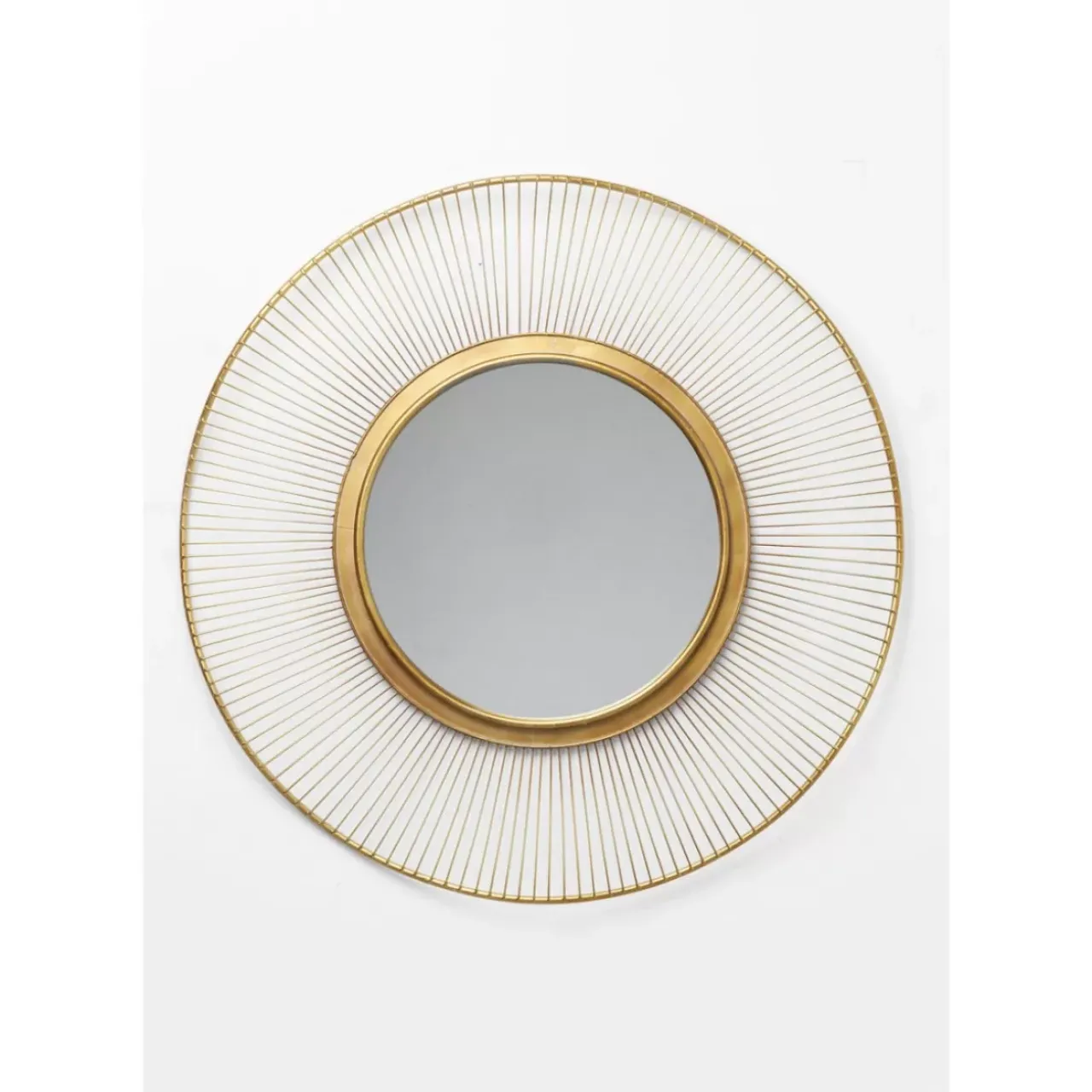 Spiegel|KARE Design Spiegel Sun Storm Gold O93Cm
