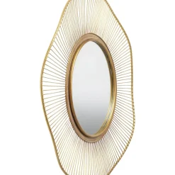 Spiegel|KARE Design Spiegel Sun Storm Gold O93Cm