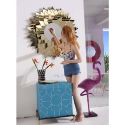 Spiegel|KARE Design Spiegel Sunflower Round O120Cm