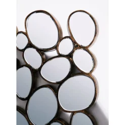 Spiegel|KARE Design Spiegel Water Drops Copper 135X78