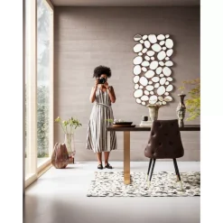 Spiegel|KARE Design Spiegel Water Drops Copper 135X78