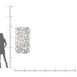 Spiegel|KARE Design Spiegel Water Drops Copper 135X78