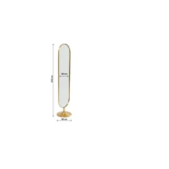 Spiegel|KARE Design Standspiegel Curve 40X170Cm