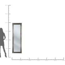 Spiegel|KARE Design Standspiegel Frame Silver 55X180Cm