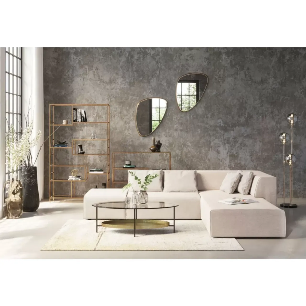 Steh & Bodenleuchten|KARE Design Stehleuchte Al Capone Tre