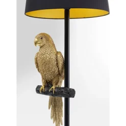 Steh & Bodenleuchten|KARE Design Stehleuchte Animal Parrot Gold 176Cm