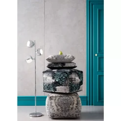 Steh & Bodenleuchten|KARE Design Stehleuchte Calotta Chrome