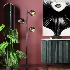 Steh & Bodenleuchten|KARE Design Stehleuchte Calotta Chrome