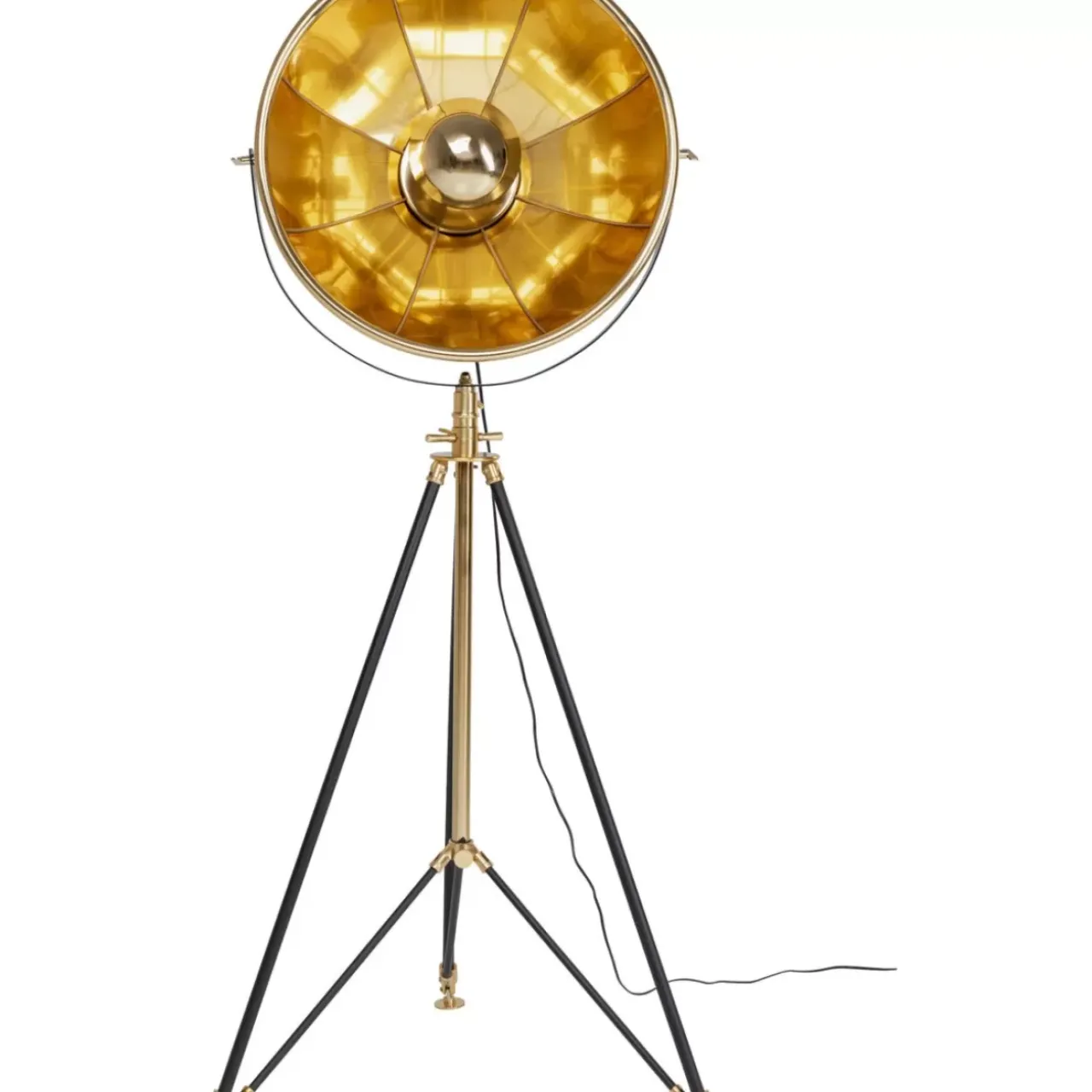 Steh & Bodenleuchten|KARE Design Stehleuchte Cinema Gold 190Cm