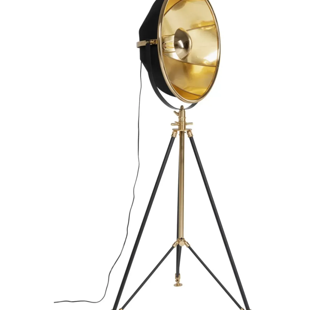 Steh & Bodenleuchten|KARE Design Stehleuchte Cinema Gold 190Cm