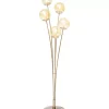 Steh & Bodenleuchten|KARE Design Stehleuchte Five Balls Amber Brass