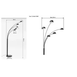 Steh & Bodenleuchten|KARE Design Stehleuchte Five Fingers Economy